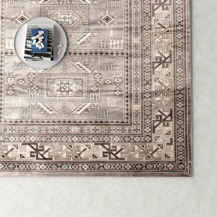 Ovid Viscose Gray Rug & Reviews AllModern